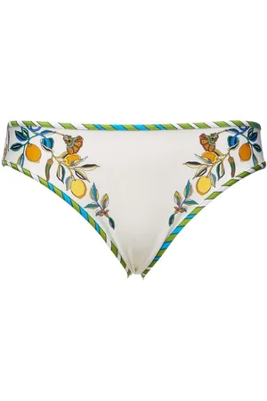 La DoubleJ Slip bikini a fiori