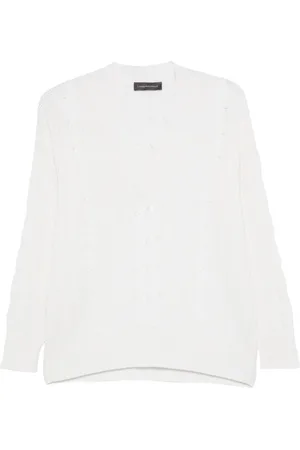 LORENA ANTONIAZZI Maglione a maglia intrecciata