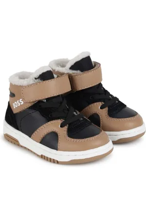 HUGO BOSS Sneakers alte con design color-block