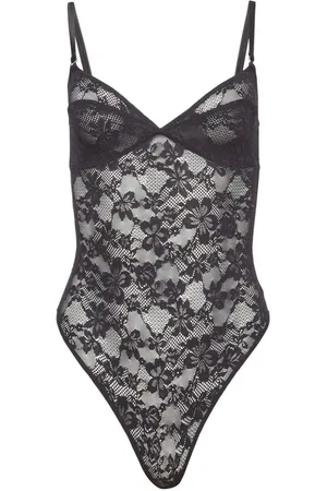 FLEUR DU MAL Body Le Stretch senza ferretto in pizzo