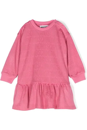 Moschino Abito con logo jacquard