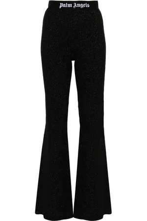 Palm Angels Pantaloni con banda logo