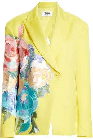 LEO LIN Blazer con ricamo Jocelyn