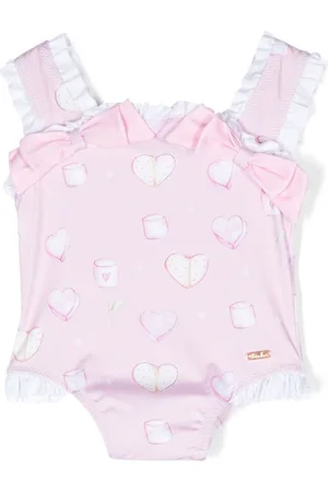 PATACHOU Costume intero con stampa grafica