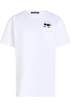 Karl Lagerfeld T-shirt Ikon Peak-a-Boo