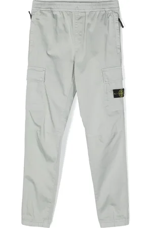 Stone Island Pantaloni affusolati a vita media