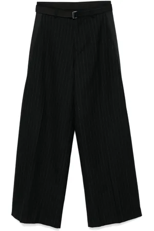 SACAI Pantaloni gessati
