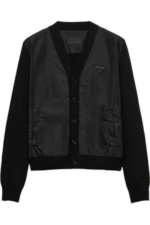Prada Cardigan con inserti