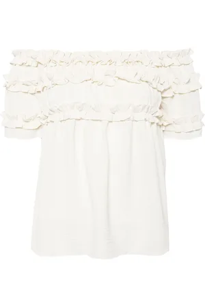B+AB Top con spalle scoperte