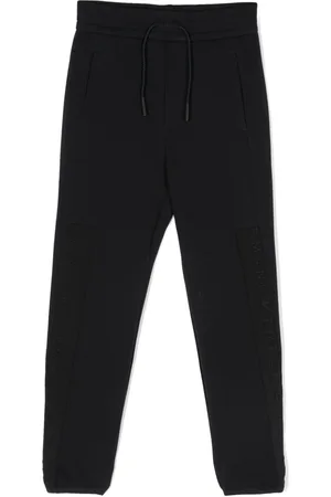 Emporio Armani Pantaloni sportivi con logo goffrato