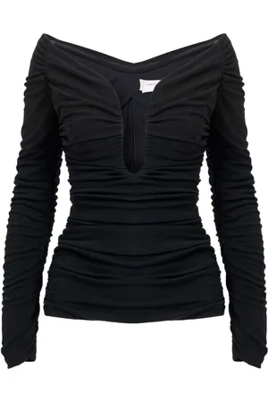 Carolina Herrera Top con scollo a U