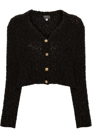 VERSACE Cardigan boucl?? anni 