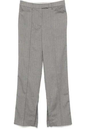 REMAIN Pantaloni pied-de-poule con motivo a righe