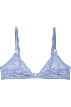FLEUR DU MAL Reggiseno a triangolo Le Stretch in pizzo