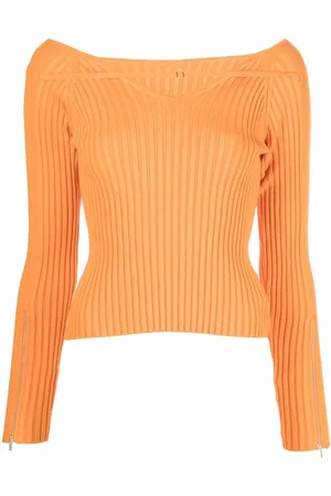 Jacquemus Top a coste La Maille Oro