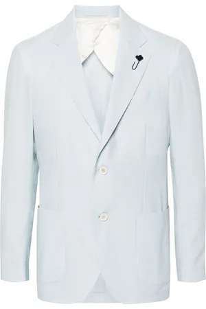 LARDINI Blazer monopetto a righe