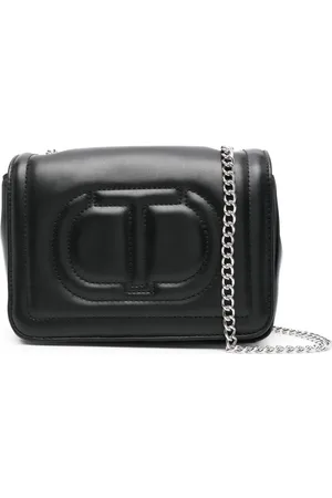 Twin-Set Borsa a spalla con logo goffrato