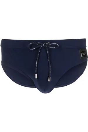 Dolce & Gabbana Costume da bagno con placca logo
