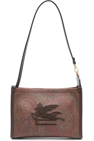 Etro Borsa tote Pegaso con ricamo paisley