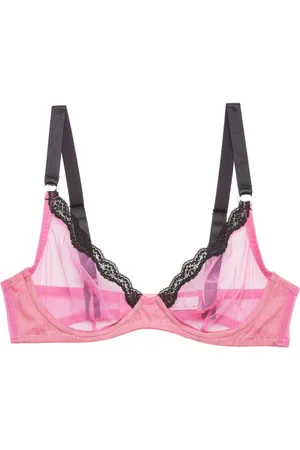 FLEUR DU MAL Reggiseno semi trasparente