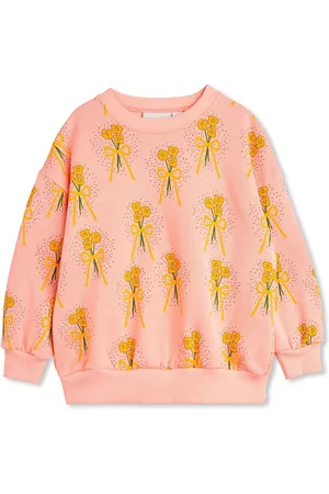 Mini Rodini Felpa Winter Flowers