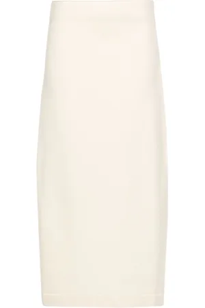 Jil Sander Gonna con dettaglio orlo