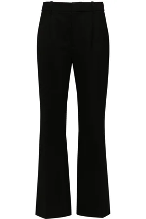 Victoria Beckham Pantaloni Classic Ponte svasati