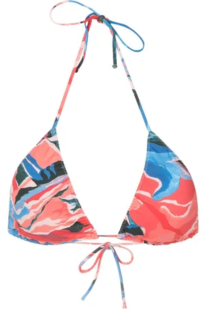 CLUBE BOSSA Top bikini Aava con stampa grafica