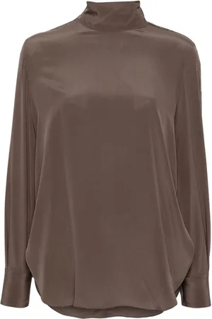 Brunello Cucinelli Blusa a collo alto