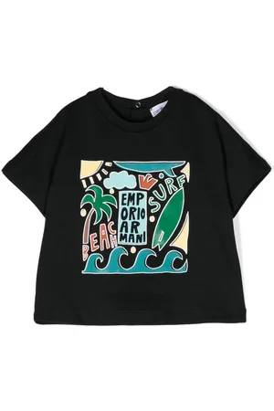 Emporio Armani T-shirt con stampa grafica