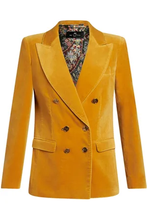 Etro Blazer con bottoni goffrati