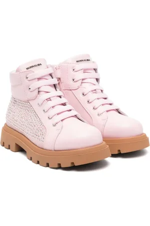 MONNALISA Stivaletti con strass