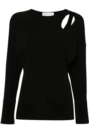 Victoria Beckham T-shirt con design a incrocio