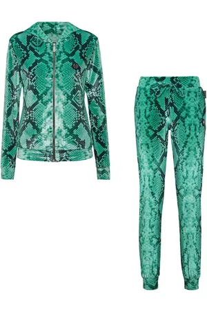 Philipp Plein Set da jogging con stampa
