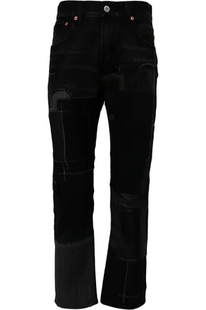 JUNYA WATANABE Jeans con design patchwork