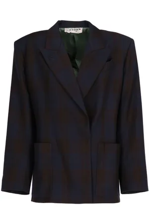 Jean Paul Gaultier Blazer a quadri 1980