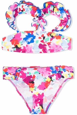 Il gufo Bikini con stampa floreale