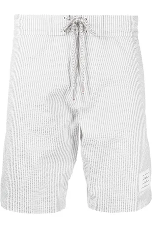 Thom Browne Costume da bagno a righe