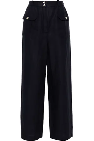 CHANEL Pantaloni dritti anni 