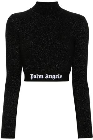 Palm Angels Maglione con banda logo