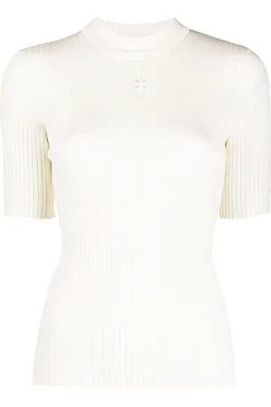 Courrèges Maglione con ricamo