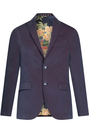 Etro Blazer monopetto in velluto