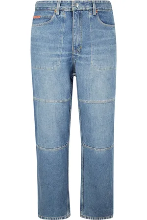 MARTINE ROSE Jeans con stampa camouflage