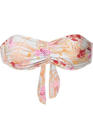 CLUBE BOSSA Top bikini a fiori