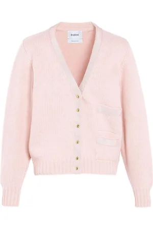 Barrie Cardigan in cashmere con nastro
