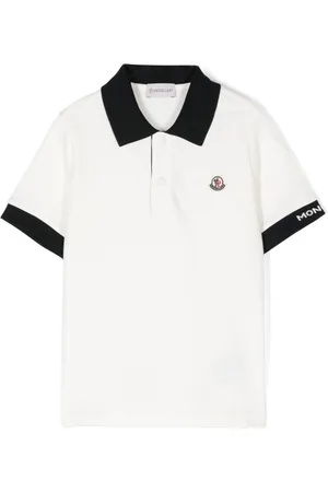 Moncler Polo con applicazione logo