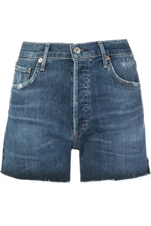 Citizens of Humanity Shorts denim Marlow con effetto vissuto