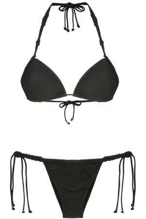 AMIR SLAMA Slip bikini macramé