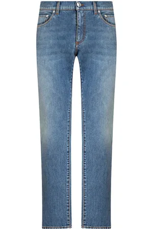 Etro Jeans dritti con ricamo
