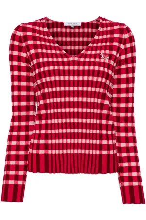 Maison Kitsuné Maglione a quadri